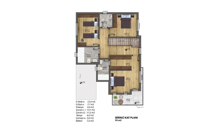 Ada Villa plan 1
