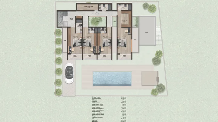 Şehr-i Âlâ Konakları plan 1