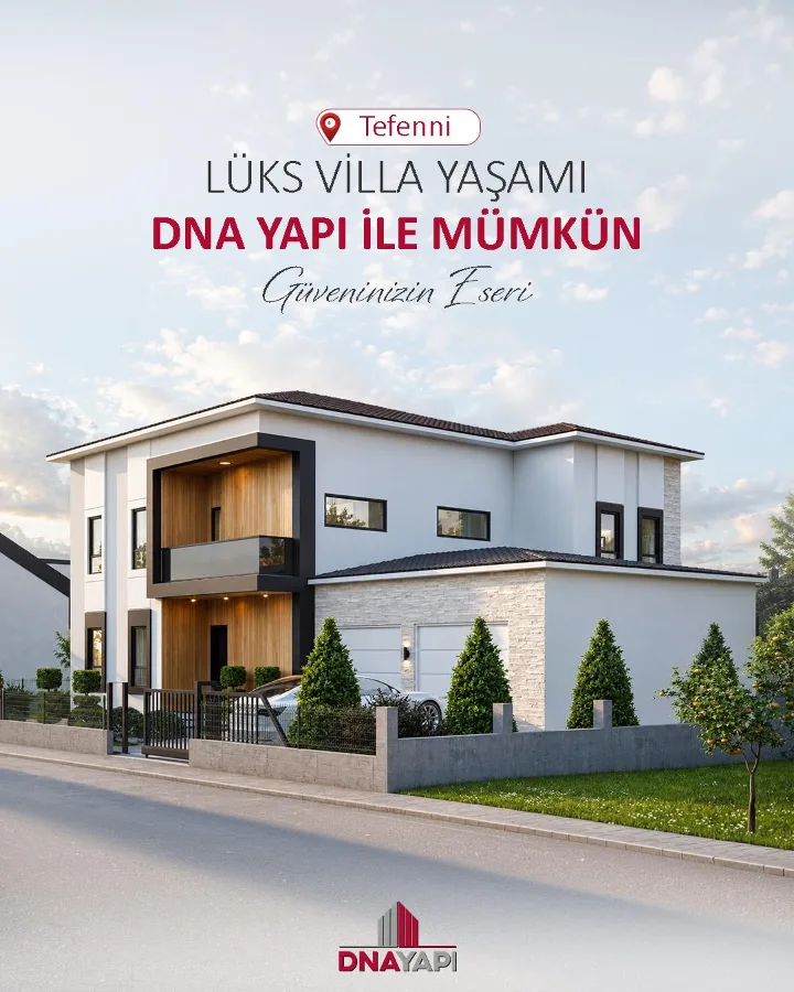 🏡 Lüks villa yaşamı, Tefenni’de gerçeğe dönüşüyor.