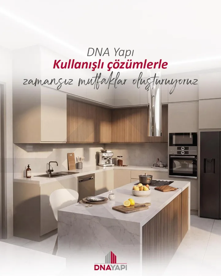 Mutfak, yalnızca yemek hazırlanan bir alan değil; evin ritminin başladığı, güzel anların paylaşıldığı yaşamın merkezidir.